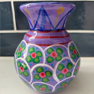 Small Purple Pottery Piece, purchased in Mexico